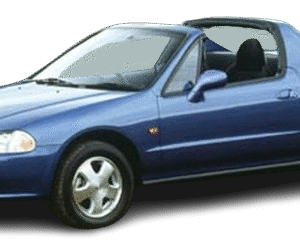Windscreen Wiper Blades For Honda CR-X 1992-1998 (EG EH)